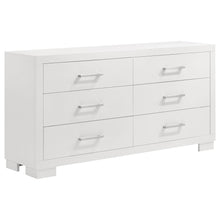 Load image into Gallery viewer, Coaster Jessica 6-drawer Dresser Snow White