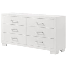 Load image into Gallery viewer, Coaster Jessica 6-drawer Dresser Snow White