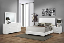 Load image into Gallery viewer, Coaster Felicity 4-piece Bedroom Set White High Gloss