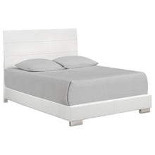 Load image into Gallery viewer, Coaster Felicity 4-piece Bedroom Set White High Gloss