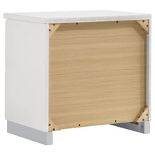 Load image into Gallery viewer, Coaster Felicity 2-drawer Nightstand White High Gloss