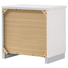 Load image into Gallery viewer, Coaster Felicity 2-drawer Nightstand White High Gloss