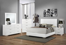 Load image into Gallery viewer, Coaster Felicity 2-drawer Nightstand White High Gloss