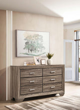 Load image into Gallery viewer, Coaster Kauffman 6-drawer Dresser Washed Taupe