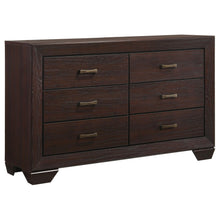 Load image into Gallery viewer, Coaster Kauffman 6-drawer Dresser Dark Cocoa