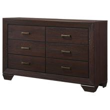 Load image into Gallery viewer, Coaster Kauffman 6-drawer Dresser Dark Cocoa