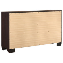 Load image into Gallery viewer, Coaster Kauffman 6-drawer Dresser Dark Cocoa