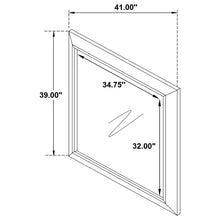Load image into Gallery viewer, Coaster Kauffman Dresser Mirror Dark Cocoa