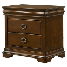 Load image into Gallery viewer, Coaster Garland 2-drawer Nightstand Bedside Table Brown Cherry