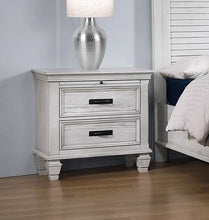 Load image into Gallery viewer, Coaster Franco 2-drawer Nightstand Distressed White