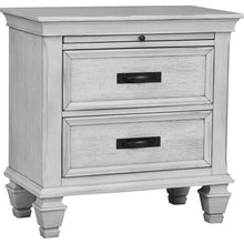 Load image into Gallery viewer, Coaster Franco 2-drawer Nightstand Distressed White