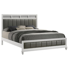 Load image into Gallery viewer, Coaster Barzini Wood Eastern King Panel Bed White