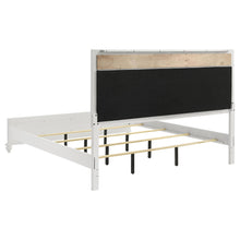 Load image into Gallery viewer, Coaster Barzini Wood Eastern King Panel Bed White