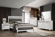 Load image into Gallery viewer, Coaster Barzini Wood Eastern King Panel Bed White