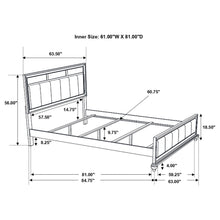Load image into Gallery viewer, Coaster Barzini Wood Queen Panel Bed White