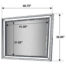 Load image into Gallery viewer, Coaster Barzini Dresser Mirror White