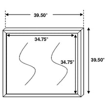 Load image into Gallery viewer, Coaster Brantford Dresser Mirror Barrel Oak