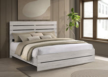 Load image into Gallery viewer, Coaster Brantford Wood Eastern King Panel Bed Coastal White