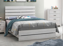Load image into Gallery viewer, Coaster Brantford Wood Queen Panel Bed Coastal White
