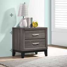 Load image into Gallery viewer, Coaster Watson 2-drawer Nightstand Grey Oak
