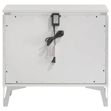 Load image into Gallery viewer, Coaster Cassia 2-drawer Nightstand Bedside Table White High Gloss