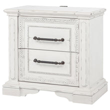 Load image into Gallery viewer, Coaster McKinney 2-drawer Nightstand with Dual USB Vintage White