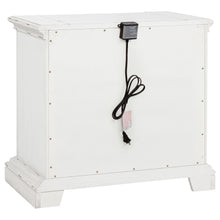 Load image into Gallery viewer, Coaster McKinney 2-drawer Nightstand with Dual USB Vintage White
