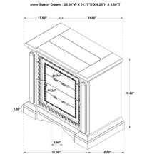 Load image into Gallery viewer, Coaster McKinney 2-drawer Nightstand with Dual USB Vintage White