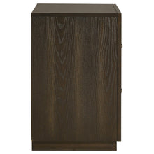 Load image into Gallery viewer, Coaster Atlas 2-drawer Bedroom Nightstand Bedside Table Dark Oak