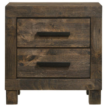 Load image into Gallery viewer, Coaster Woodmont 2-drawer Nightstand Rustic Golden Brown