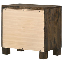 Load image into Gallery viewer, Coaster Woodmont 2-drawer Nightstand Rustic Golden Brown