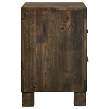 Load image into Gallery viewer, Coaster Woodmont 2-drawer Nightstand Rustic Golden Brown