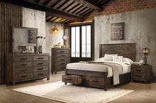 Load image into Gallery viewer, Coaster Woodmont 2-drawer Nightstand Rustic Golden Brown