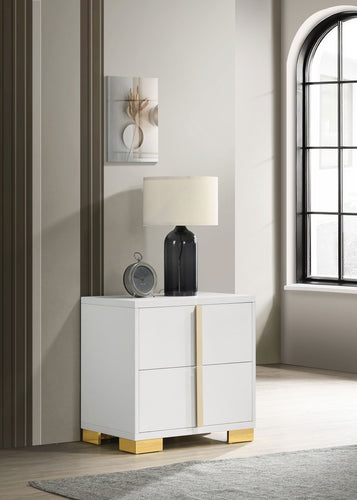 COASTER NIGHTSTAND (WHITE)