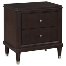 Load image into Gallery viewer, Coaster Emberlyn 2-drawer Nightstand Brown