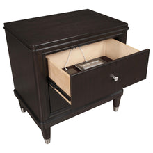 Load image into Gallery viewer, Coaster Emberlyn 2-drawer Nightstand Brown