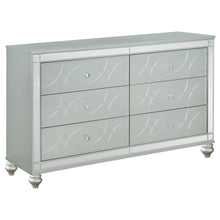 Load image into Gallery viewer, Coaster Gunnison 4-piece Bedroom Set Silver Metallic
