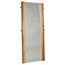 Load image into Gallery viewer, Coaster Winslow 31 x 76 Inch Standing Floor Mirror Smokey Walnut