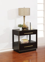 Load image into Gallery viewer, Coaster Durango 2-drawer Nightstand Smoked Peppercorn