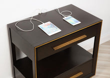 Load image into Gallery viewer, Coaster Durango 2-drawer Nightstand Smoked Peppercorn