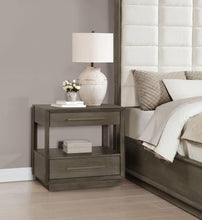 Load image into Gallery viewer, Coaster Durango 2-drawer Nightstand Bedside Table Taupe Oak