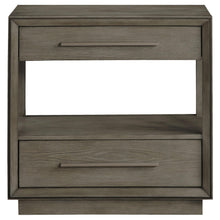 Load image into Gallery viewer, Coaster Durango 2-drawer Nightstand Bedside Table Taupe Oak