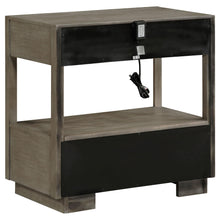 Load image into Gallery viewer, Coaster Durango 2-drawer Nightstand Bedside Table Taupe Oak