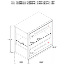 Load image into Gallery viewer, Coaster Durango 2-drawer Nightstand Bedside Table Taupe Oak