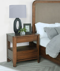 COASTER NIGHTSTAND (WALNUT)