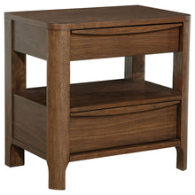 Load image into Gallery viewer, Coaster Maderia 2-drawer Nightstand Bedside Table Walnut