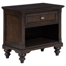 Load image into Gallery viewer, Coaster Andover 1-drawer Nightstand Bedside Table Dark Oak