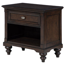 Load image into Gallery viewer, Coaster Andover 1-drawer Nightstand Bedside Table Dark Oak