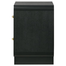 Load image into Gallery viewer, Coaster Cavelle 2-drawer Nightstand Bedside Table Black