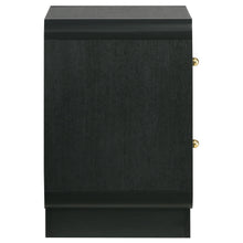 Load image into Gallery viewer, Coaster Cavelle 2-drawer Nightstand Bedside Table Black